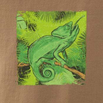 Chameleon na větvi