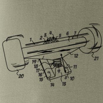 Skateboard nákres kolečka