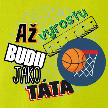 Až vyrostu budu jako táta - Basketbalový koš