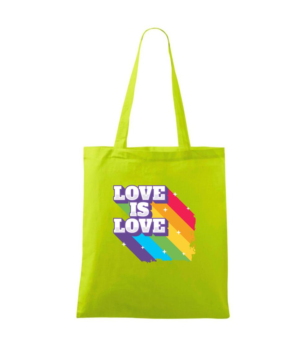 Love is love duha - Taška malá