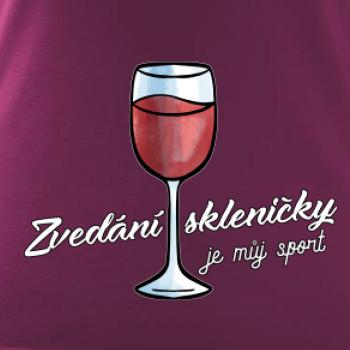 Zvedání skleničky je můj sport Zvedání skleničky je můj sport