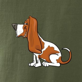 Baset s kulišáckým pohledem