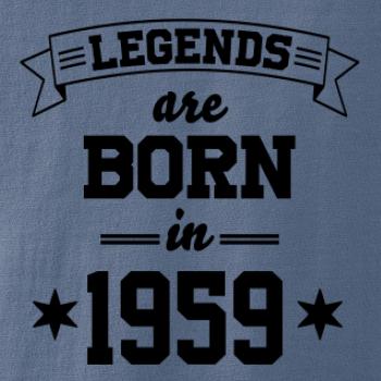 Legends are born in 1959