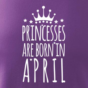 Princesses are born in April