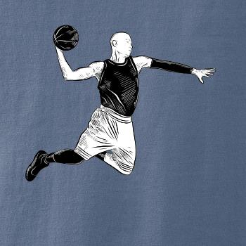 Basketbalista ve výskoku