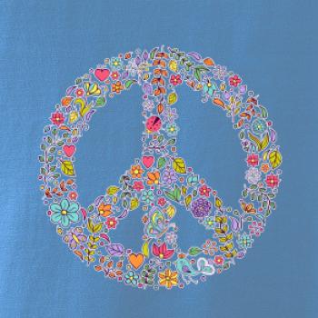 Peace symbol lístečky Peace symbol lístečky