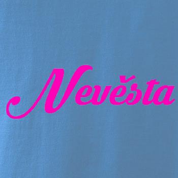 Nevěsta nápis