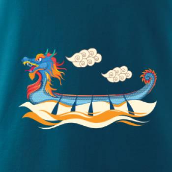 Dračí loď plameny