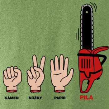 kámen, nůžky, papír, pila (Hana-creative)