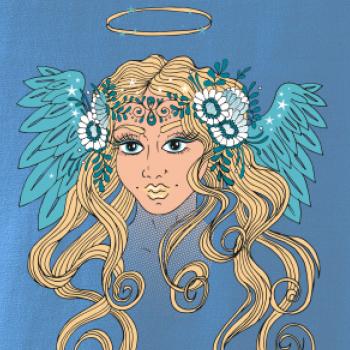 Anděl malovaný - žena (Pecka design)