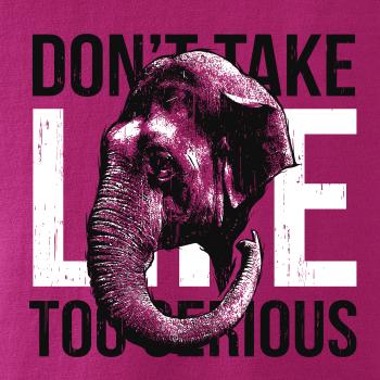 Elephant serious