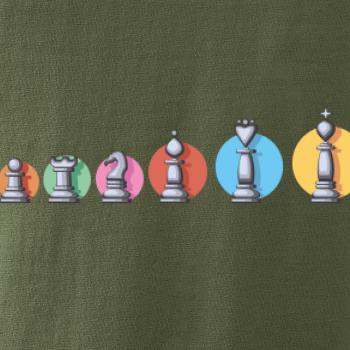 Šachy v řadě barevné