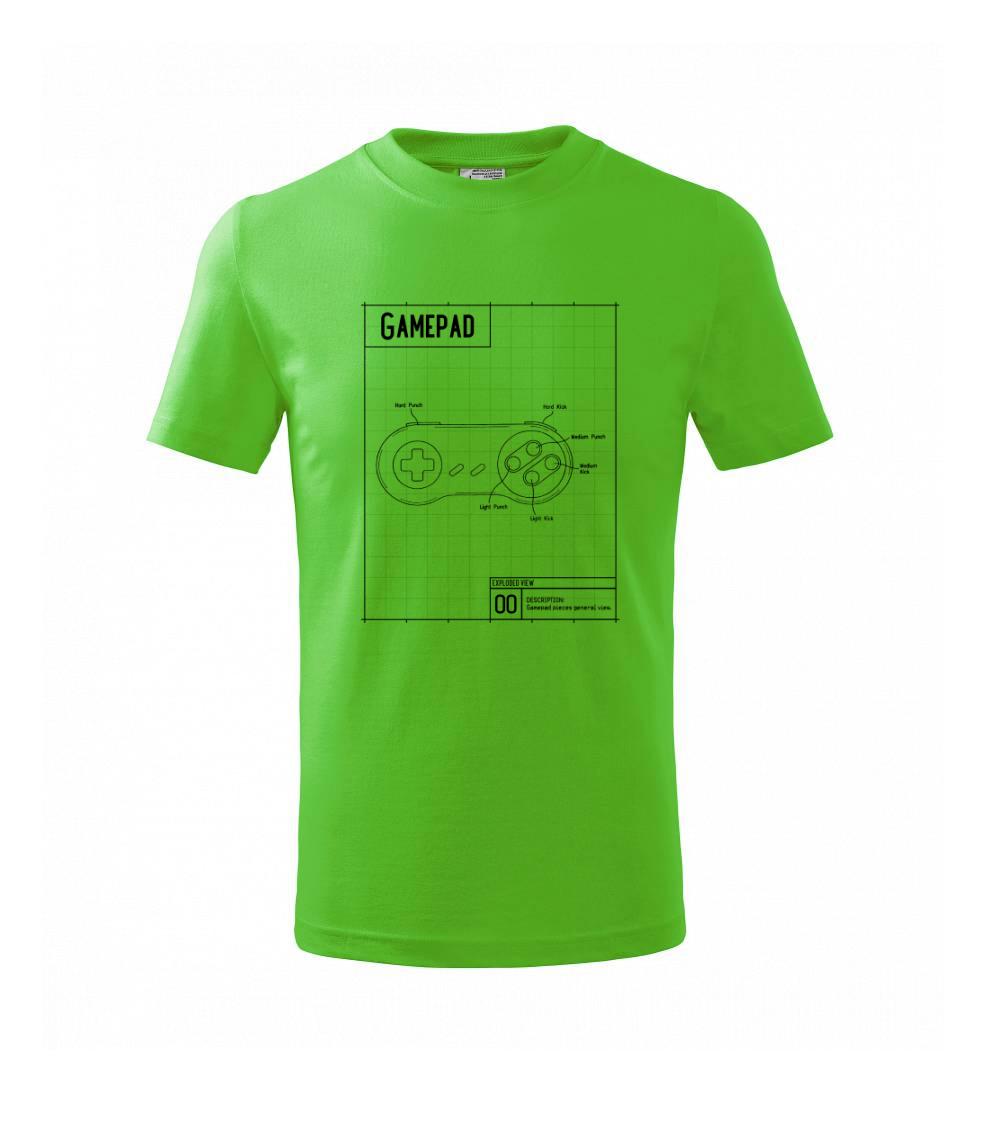 Nákres Gamepad jednoduchý