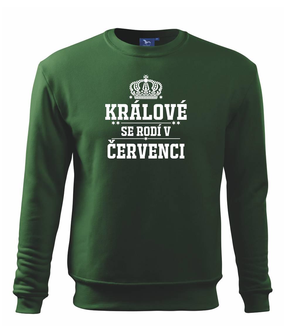 Králové se rodí v červenci - Mikina Essential dětská