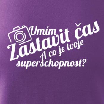 Zastavím čas - tvoje superschopnost? šikmý nápis