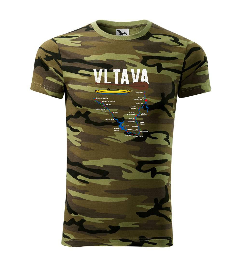 Mapa řeky Vltavy Mapa řeky Vltavy
