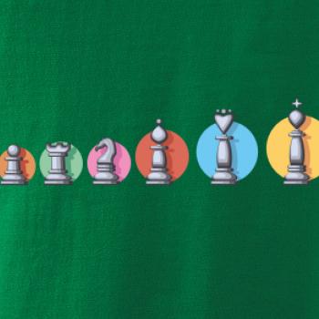 Šachy v řadě barevné