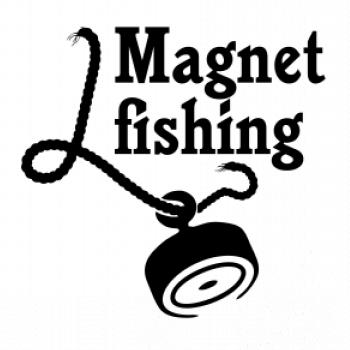 Magnet fishing