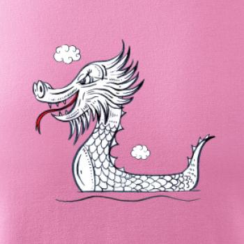 Dračí lodě olejomalba