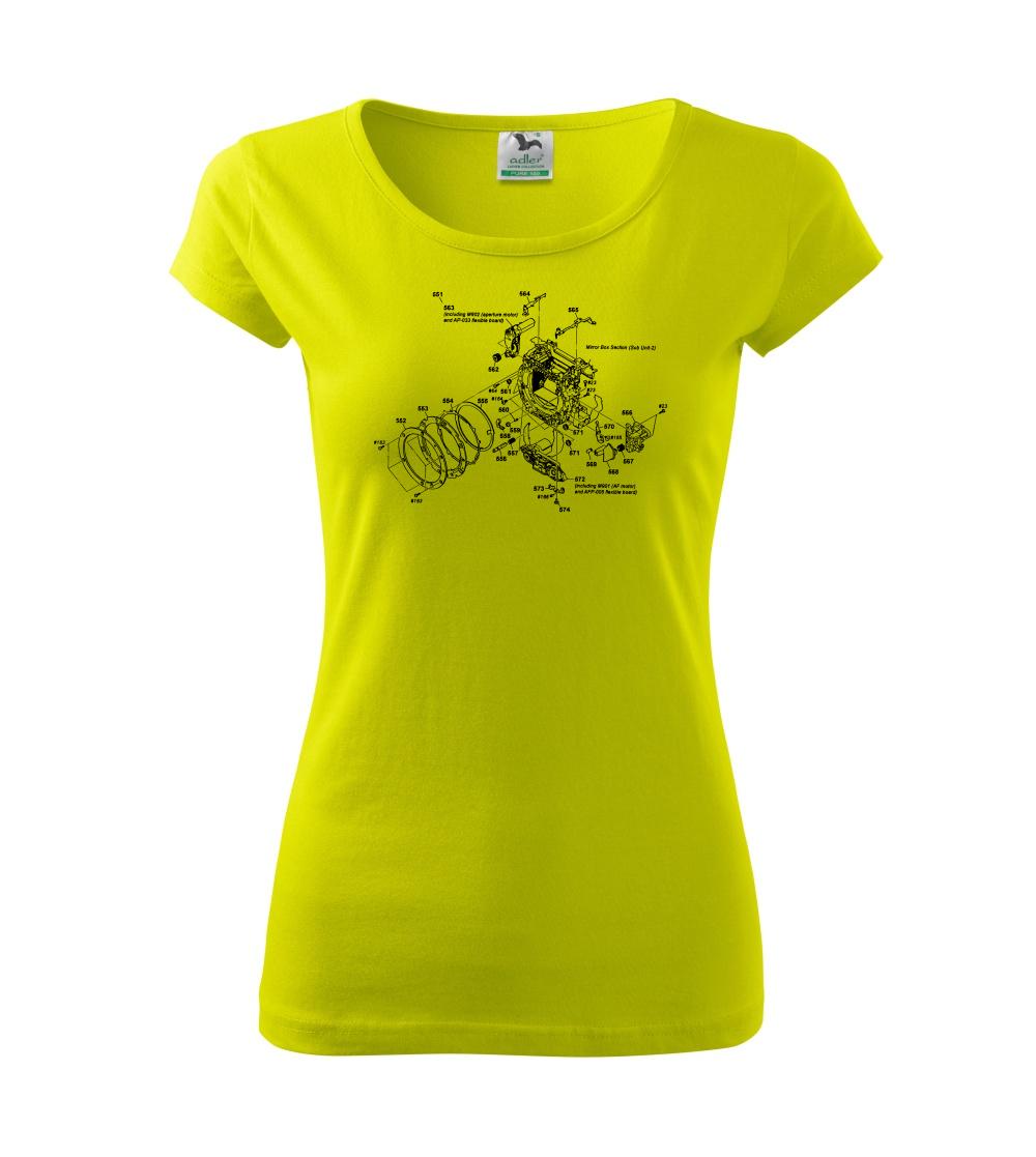 Nákres uzávěrka starý fotoaparát