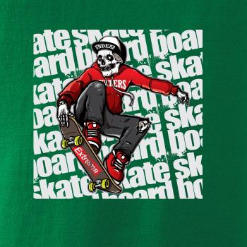 Skate red boy