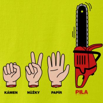 kámen, nůžky, papír, pila (Hana-creative)