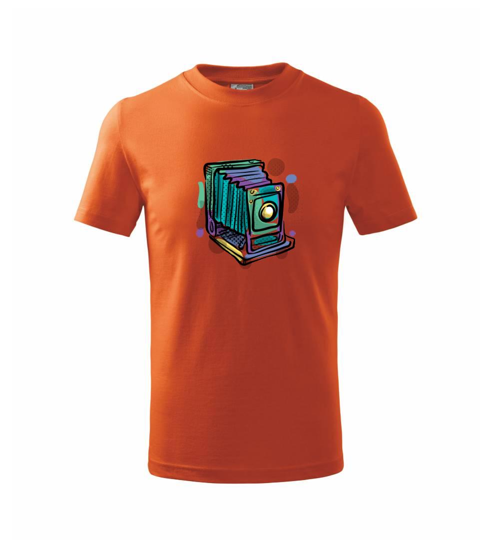 Foťák barevný starý - jedna čočka