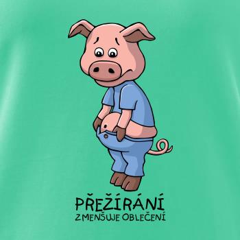 Přežírání zmenšuje oblečení (Hana-creative)