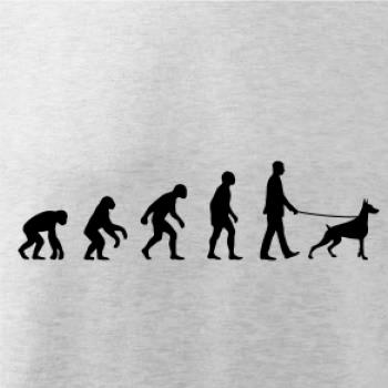 Evoluce pes dobrman (muž-žena)