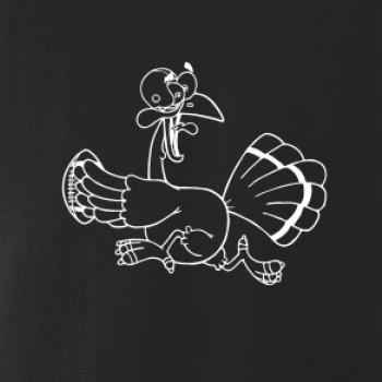 Vystrašená slepice