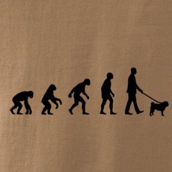 Evoluce pes Mops (muž-žena)