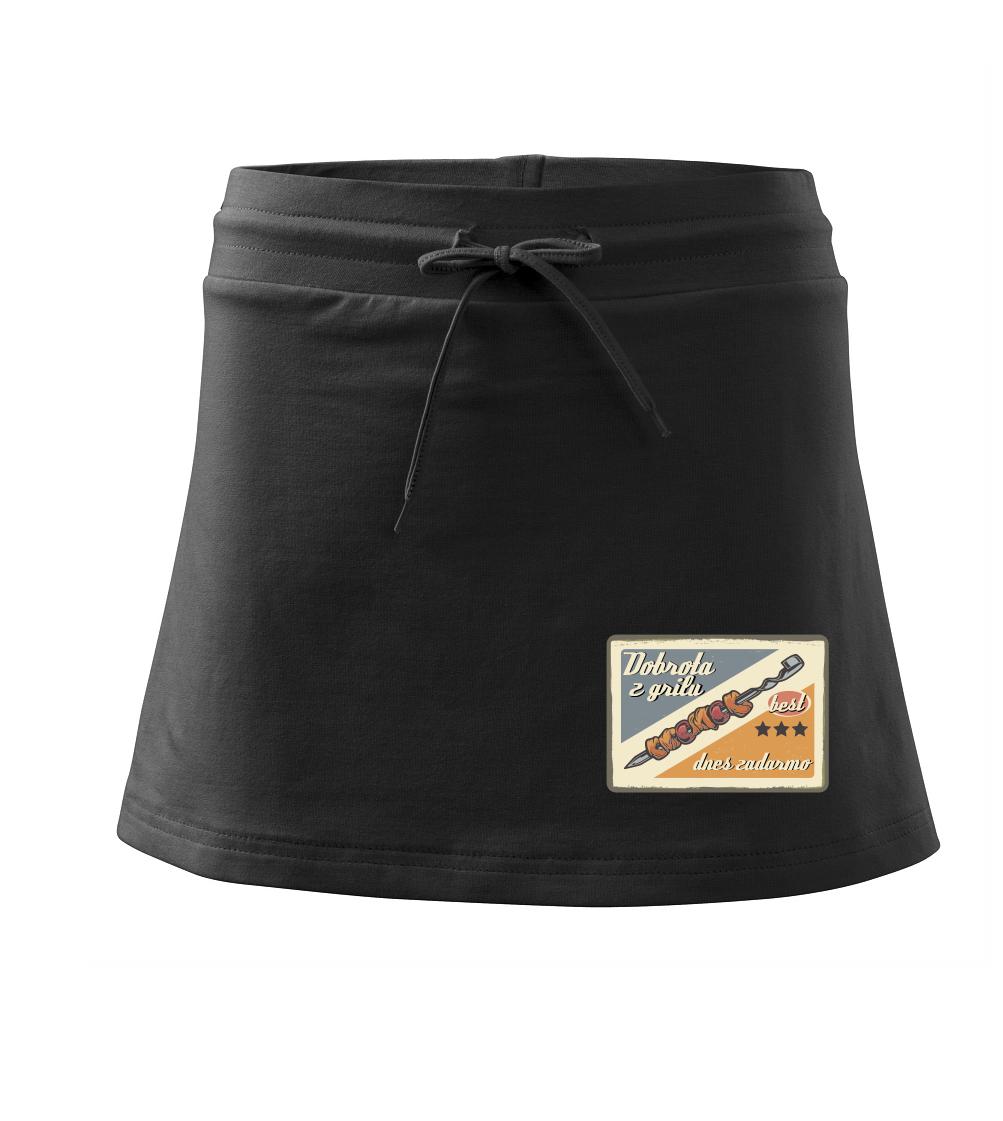 Dobrota z grilu - Sportovní sukně - two in one