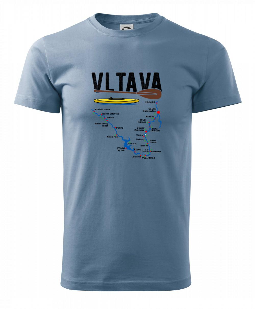 Mapa řeky Vltavy Mapa řeky Vltavy