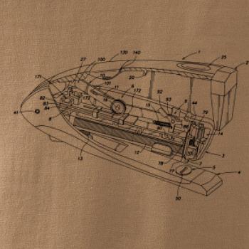 Nákres kancelářská sešívačka