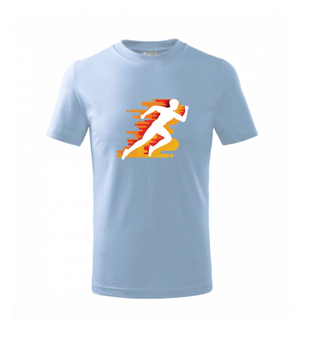 Běhání -  oranžový muž