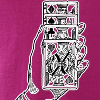 Poker ruka s kartama