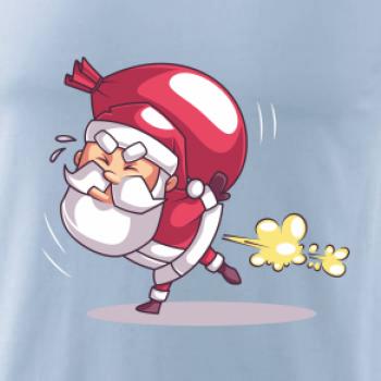 Santa nese težký náklad