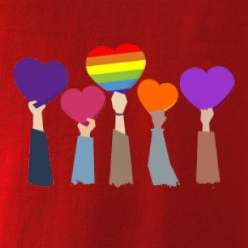 LGBT ruce srdce LGBT ruce srdce