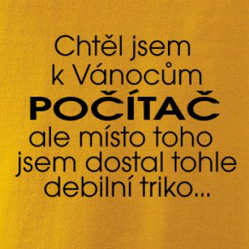 Chtěl jsem k Vánocům počítač