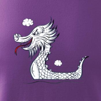 Dračí lodě olejomalba