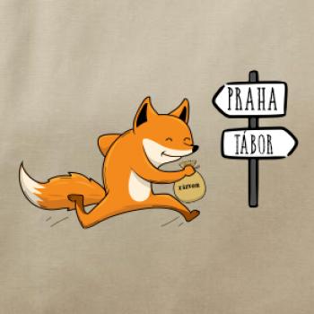 Běží liška k táboru