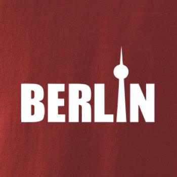 Berlin nápis věž Berliner Fernsehturm