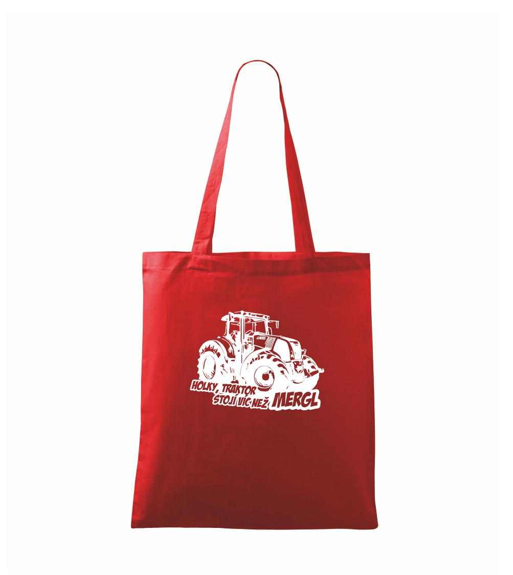 Holky, traktor stojí víc než mergl