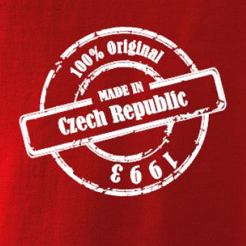 Etiketa - Original - Czech - rok narození