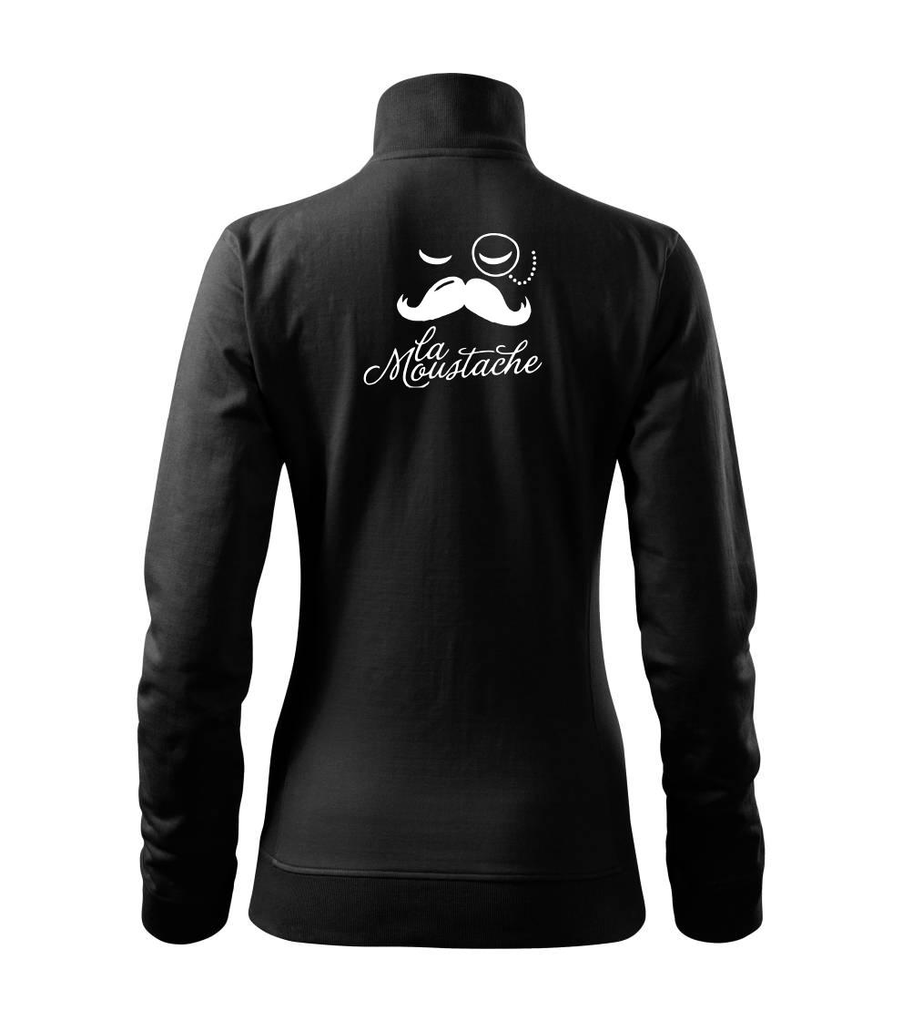 La Mustache - Mikina dámská Viva bez kapuce