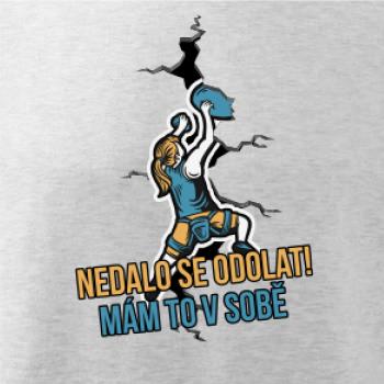 Nedalo se odolat, mám to v sobě horolezkyně