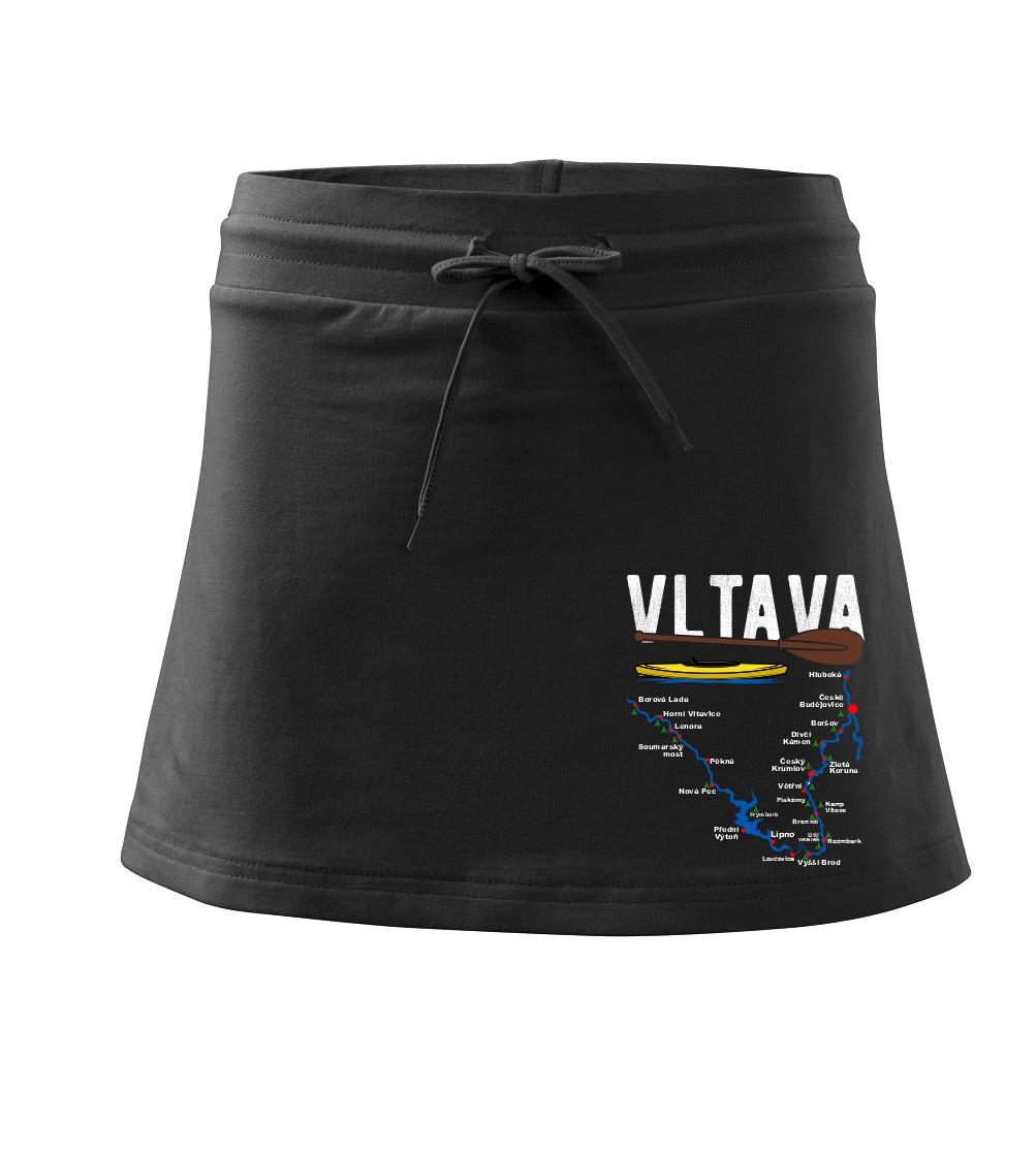 Mapa řeky Vltavy Mapa řeky Vltavy