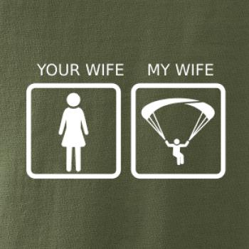 Paragliding - Your wife my wife