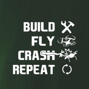 Dron Build fly crash repeat