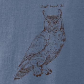 Výr virginský great horned owl